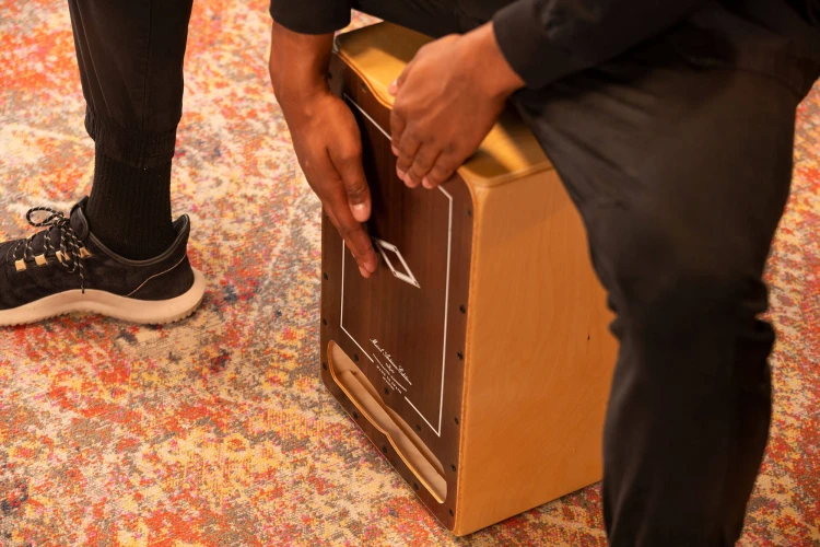 MEINL Percussion Artisan Edition Cajon - Cantina Line - Brown Eucalyptus silesia drum 6.jpg