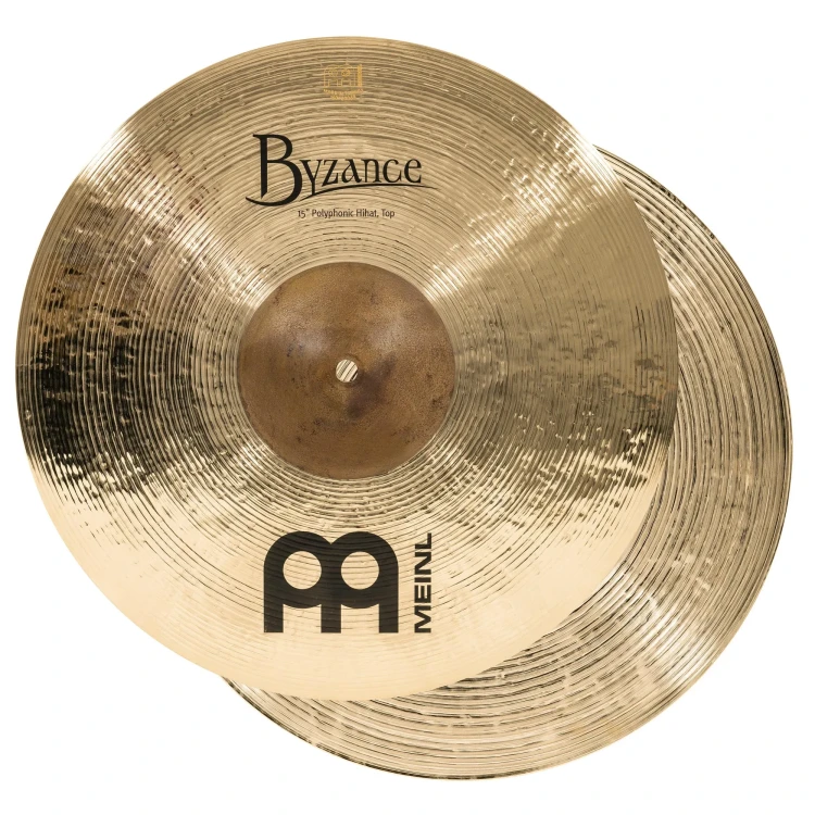 MEINL Cymbals Byzance Brilliant Polyphonic Hihat - 15 1_11zon.webp