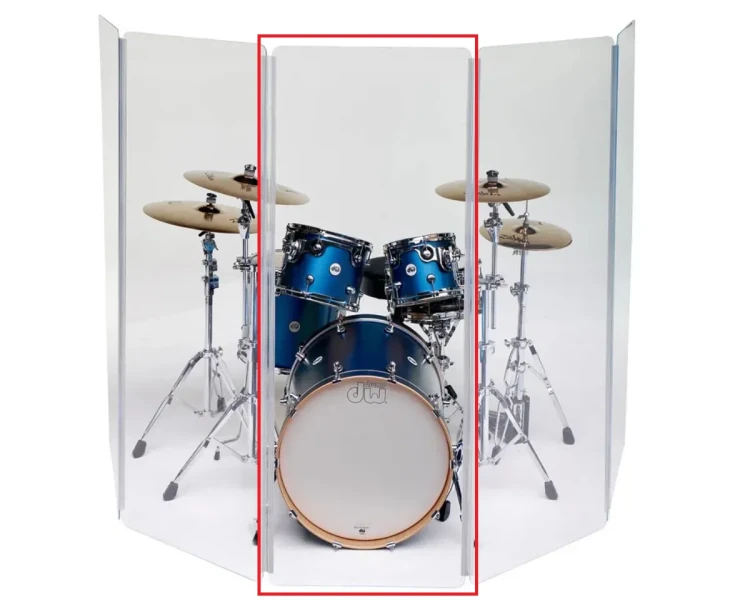 GRV DS-H1 Acrylic Drum Shield