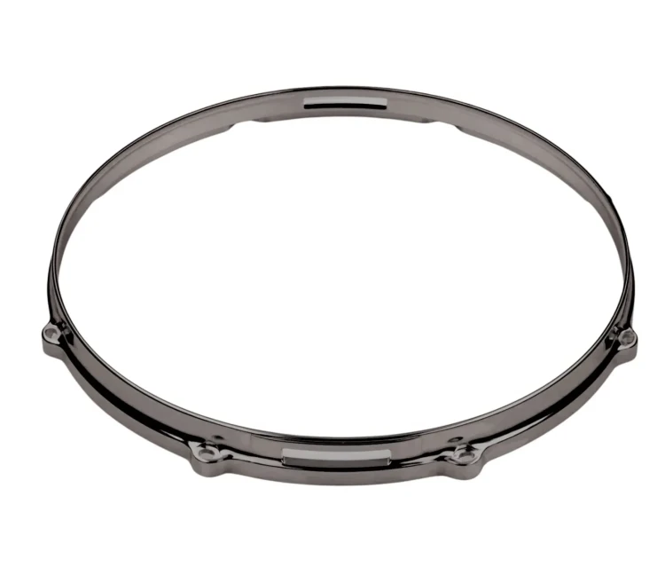 GRV Snare Side Die Cast Hoop 14" (8 Holes) Black