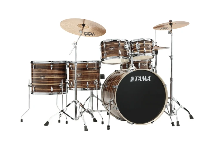 TAMA Imperialstar Drum Set 6 pcs - Coffee Teak Wrap
